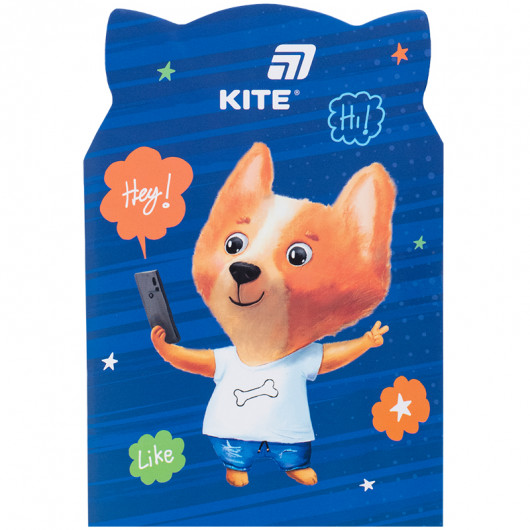Блокнот мягкая обложка, 48 лист., Hey Fox (K25-461-3) Kite - фото 4