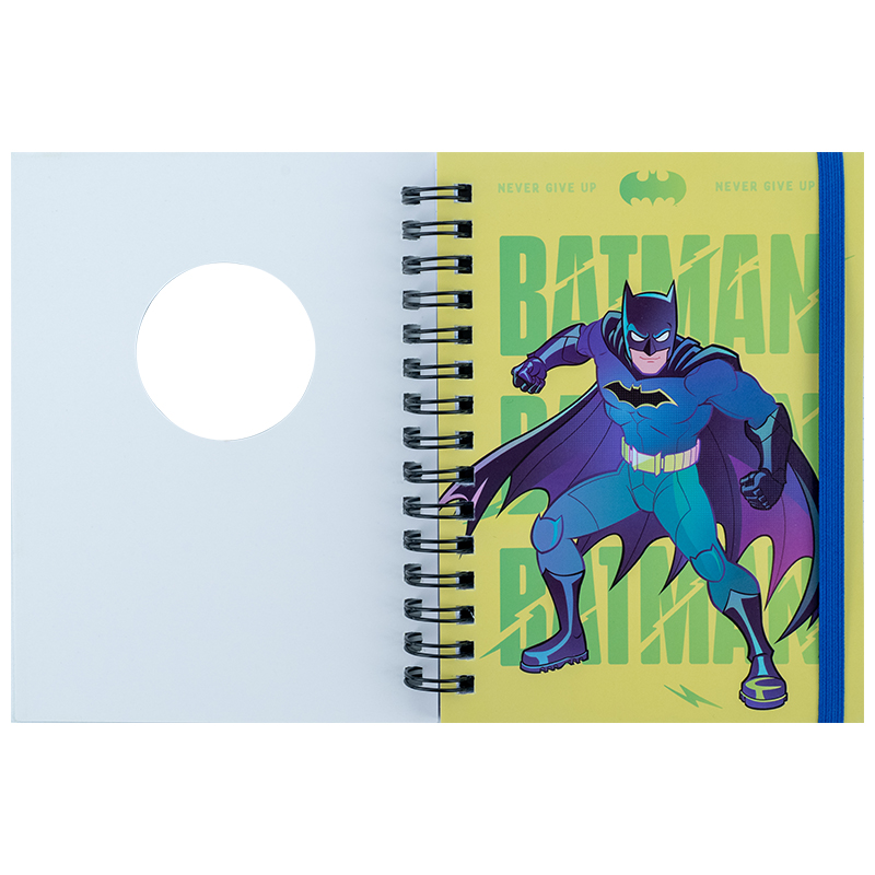 Блокнот вирубка, на спіралі, 80 арк., А6 DC Comics (DC25-229) Kite — фото 4