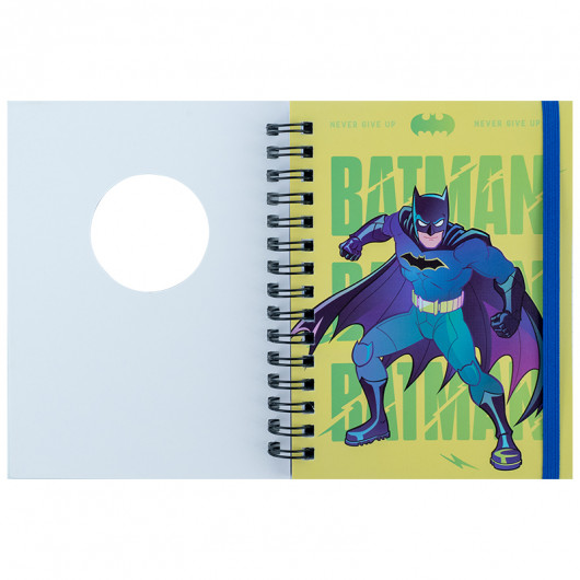 Блокнот вирубка, на спіралі, 80 арк., А6 DC Comics (DC25-229) Kite — фото 4