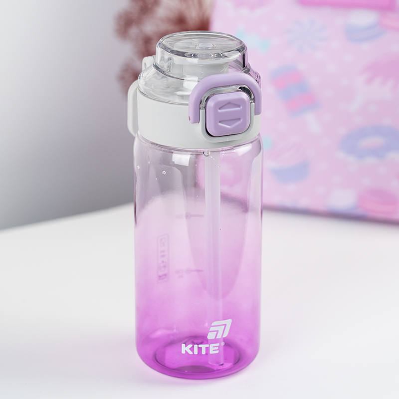 Бутылочка для воды, 600 мл, фиолетовая (K25-1212-3) Kite - фото 6