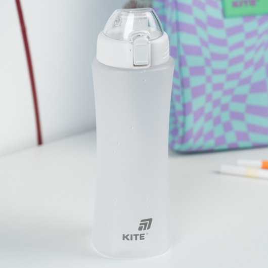 Пляшечка для води, 660 мл, біла (K25-1216-1) Kite — фото 7