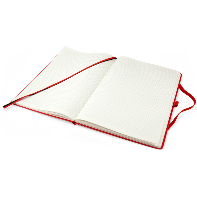 Книга записная Partner Grand, 210*295, 100 л, кл, красная Axent - фото 8