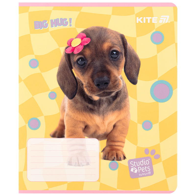 Зошит 12 арк., кл., софт тач + УФ лак, Studio Pets (SP25-232) Kite — фото 17