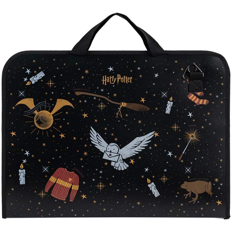 Портфель на молнии, 1 отдел., A3+, Harry Potter Kite - фото 3