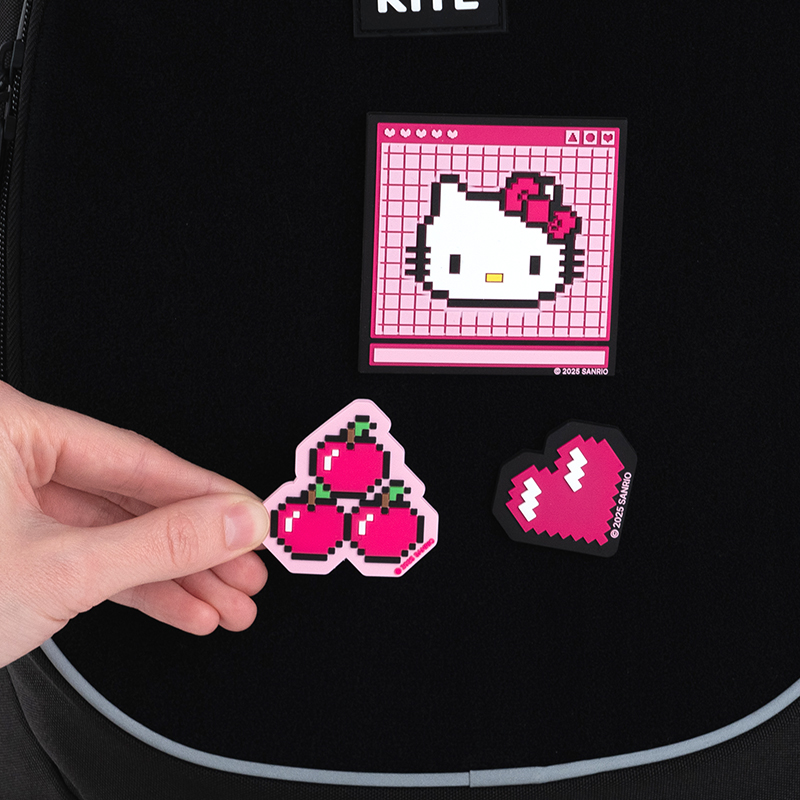 Набір бейджів на липучці, 3 шт., 3012-2 Hello Kitty Kite — фото 7