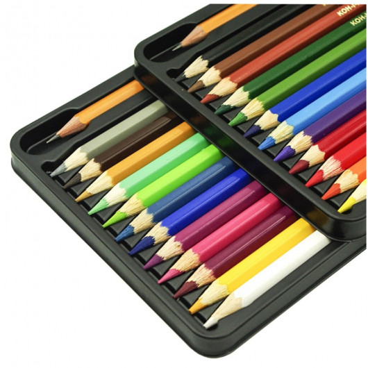 Олівці кольорові, 24кол., художні, POLYCOLOR Koh-i-noor — фото 4