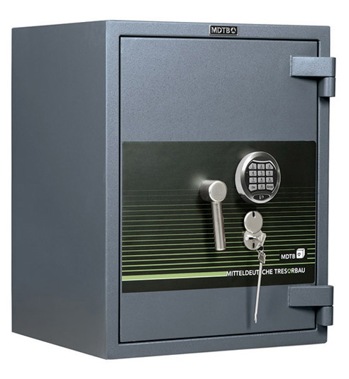 Сейф взломостойкий (670*510*510мм.) элек/код. + ключевой замок, 1 полка, 3 класс, Fort-M 67.EК, темн MDTB - фото 3