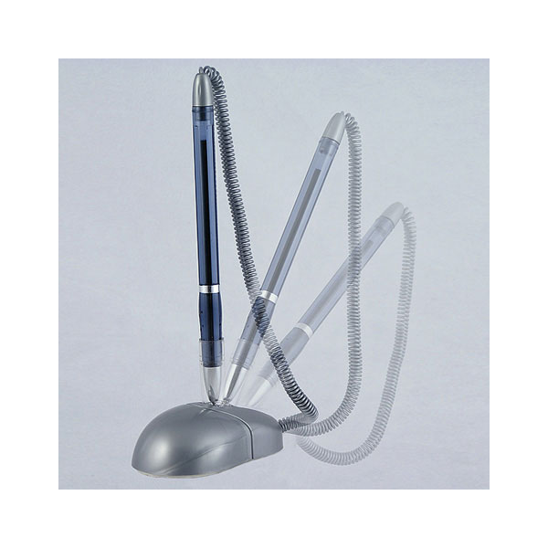Ручка с подставкой на пружине Desk Pen, стержень син. Axent - фото 3