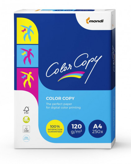 Бумага Color Copy A4, 120гр./м2., 250листов Mondi - фото 2
