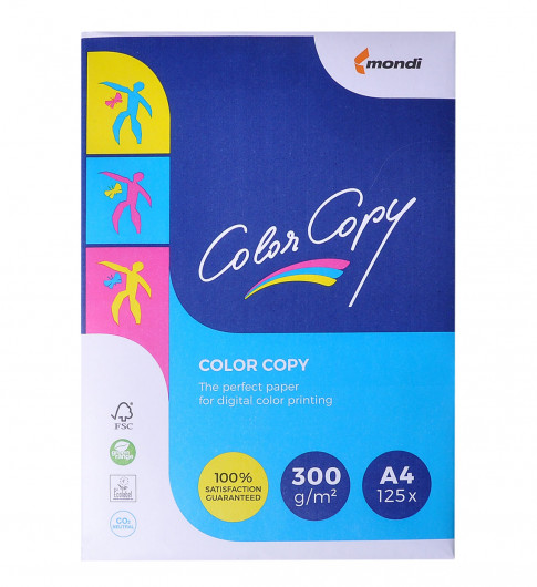 Бумага Color Copy A4, 300гр./м2., 125листов Mondi - фото 3