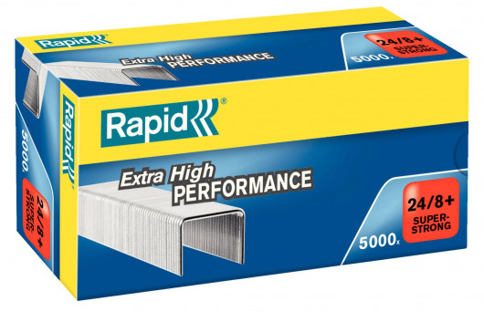 Скобы для степлера 24/8+ Super Strong, 5000шт./уп. Rapid - фото 5