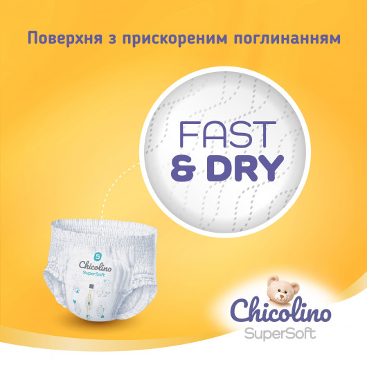 Подгузники-трусики Chicolino Super Soft 4 (7-14кг.) 36шт/уп. (4823098414445) Chicolino - фото 7