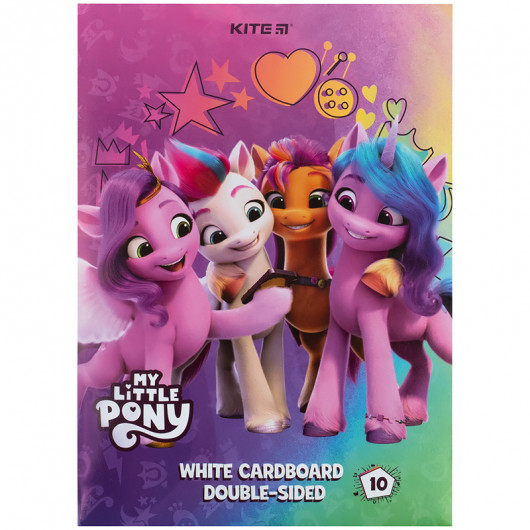 Картон білий. (10арк) A4 «My Little Pony» Kite — фото 5
