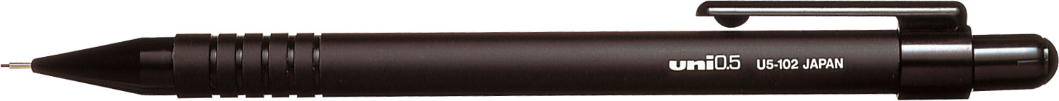 Олівець автоматичний 0,5мм., U5-102, чорн. Uni - фото 1