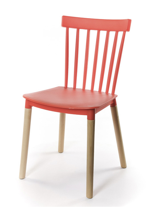 Стілець Скай EX, черв. АКЛАС - фото 1