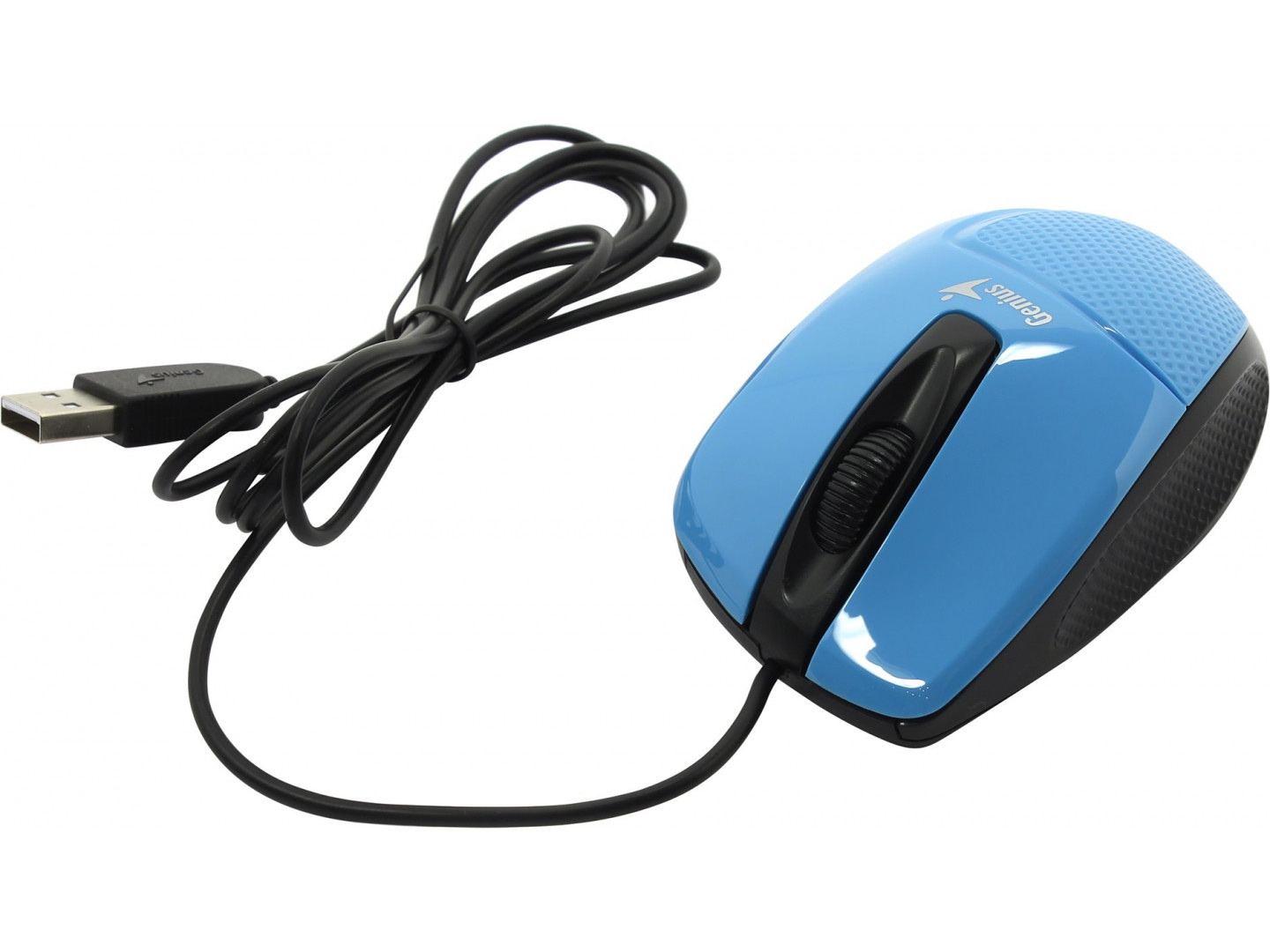 Мышь USB оптическая DX-150X, син. Genius - фото 3