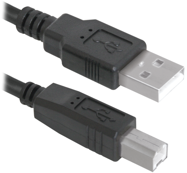 Кабель USB 2.0, AM-BM, 1.8м. Defender - фото 1