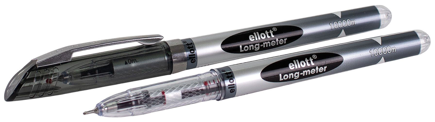 Ручка масляная LONG-METER (длина письма до 10 000м.), 0,5мм., черн. NORMA - фото 1