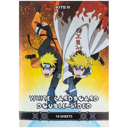 Картон білий. (10арк) A4 «Naruto» Kite — фото 5