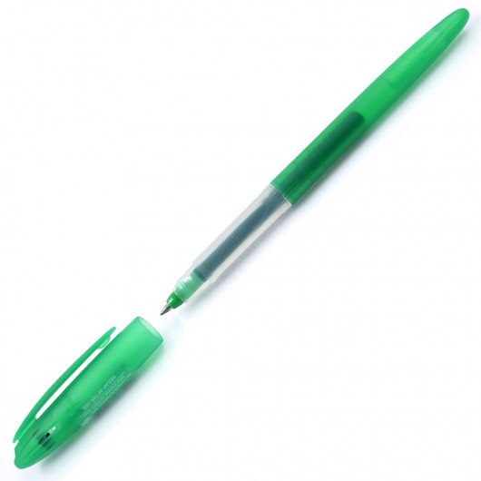 Гелевая ручка Uni-ball Signo Gelstick, 0,7мм., корпус зелен., стержень зелен. Uni - фото 5