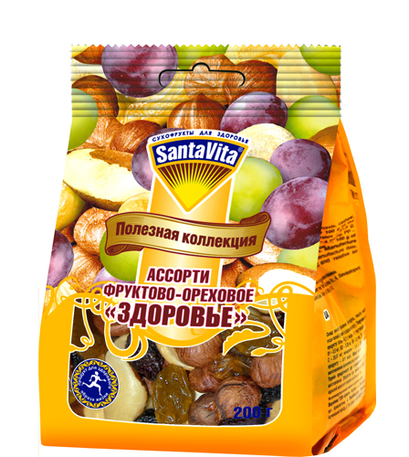 Набір сухофрукти + горіхи 