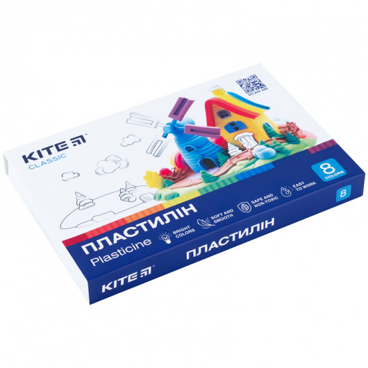 Пластилин, 8 цветов, 160 г. Kite Classic Kite - фото 7