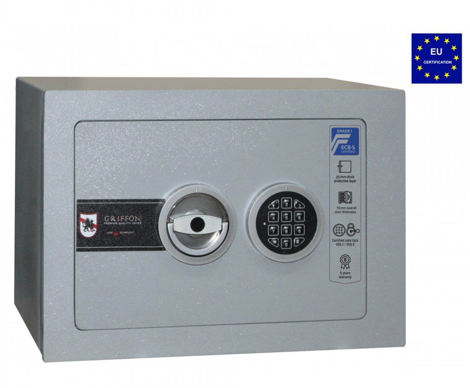 Сейф зламостійкий (310*435*324мм.) сейфовим замком M-LOCKS, CLE I.30.E Griffon - фото 5