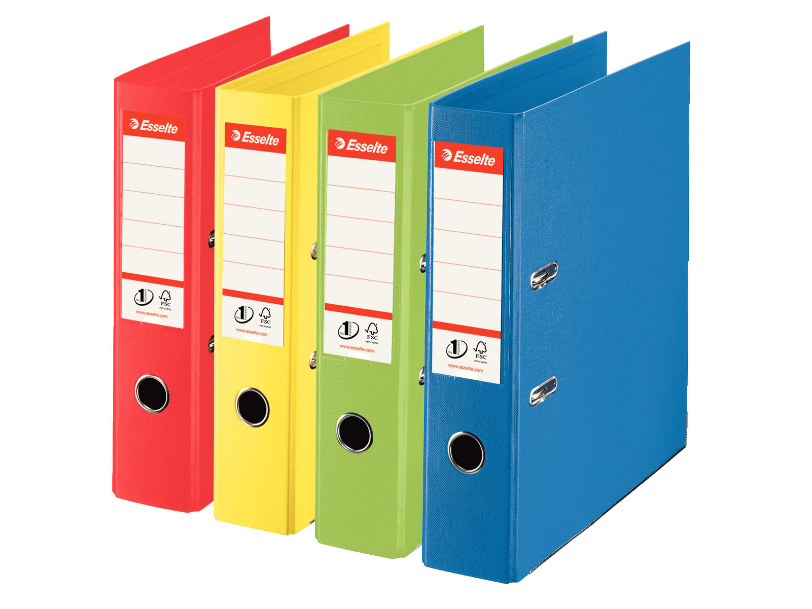 Регистратор 7,5см. А4 (PP), No.1 Power Vivida, зелен. Esselte - фото 7