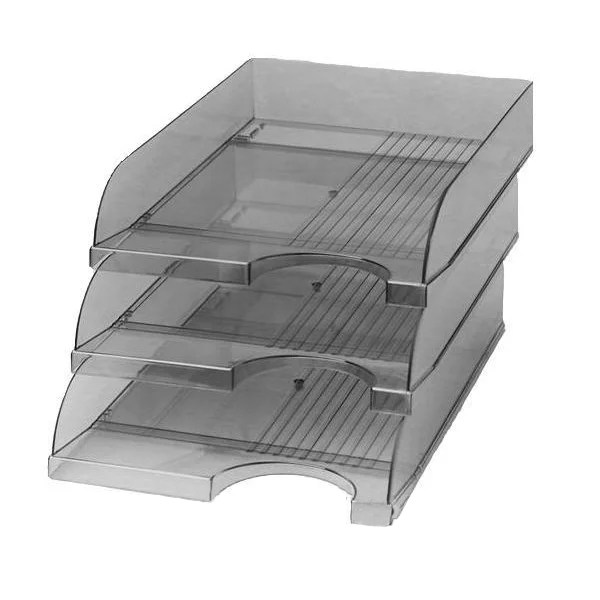 Лоток горизонтальный для бумаг ЛГ-04, пр.-синий КиП - фото 1