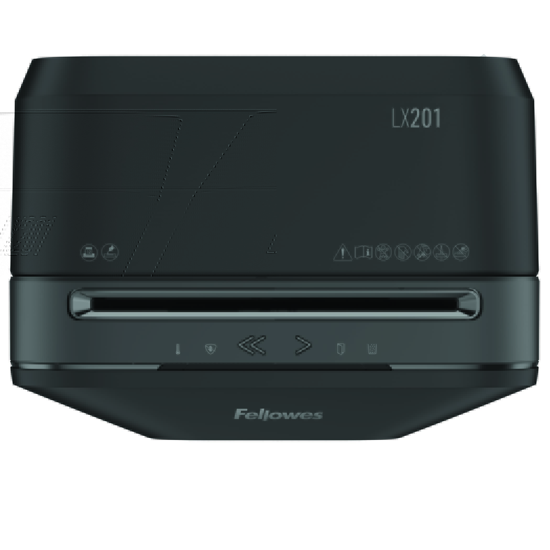 Уничтожитель документов LX201 black, 12 лист., секр. P-5, фрагменты 2*12мм., корзина 22л. FELLOWES - фото 3