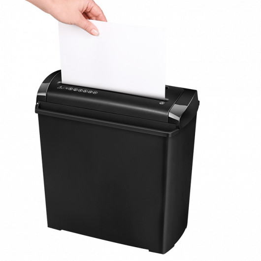 Уничтожитель документов P-25S, 5 лист., полосы 7мм., корзина 11л. FELLOWES - фото 2