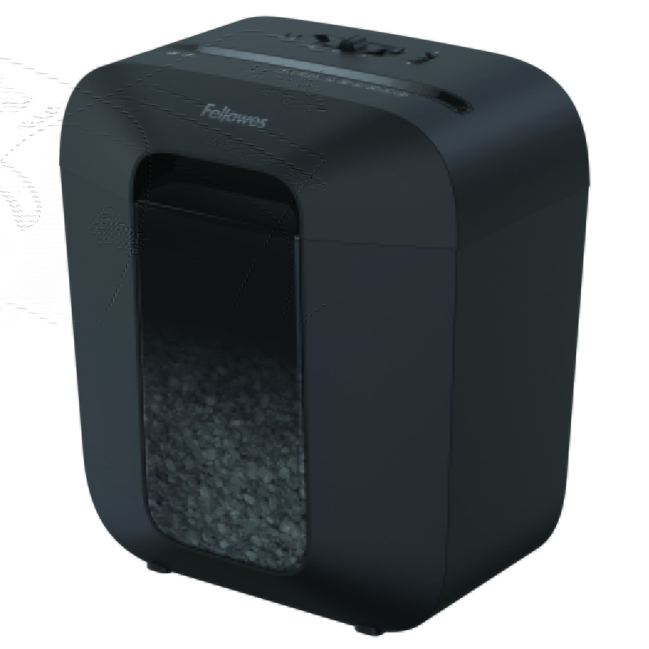 Уничтожитель документов LX25M Mini-Cut, 6 лист., фрагменты 4*12мм., корзина 11,5л. FELLOWES - фото 1