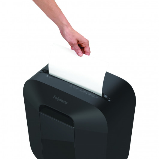 Уничтожитель документов LX25M Mini-Cut, 6 лист., фрагменты 4*12мм., корзина 11,5л. FELLOWES - фото 2