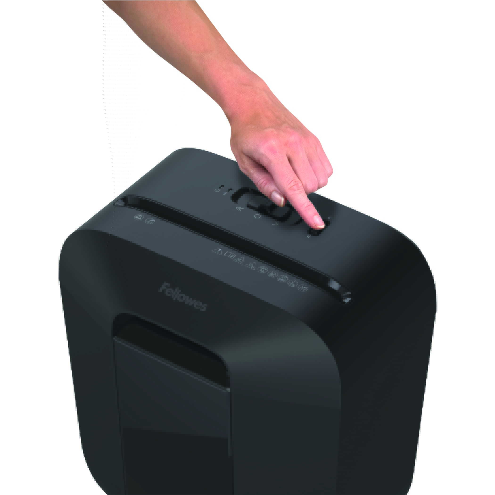 Уничтожитель документов LX25M Mini-Cut, 6 лист., фрагменты 4*12мм., корзина 11,5л. FELLOWES - фото 3