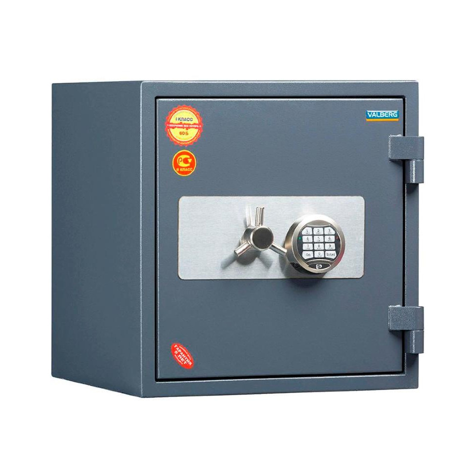 Сейф огневзломостойкий (490*480*455мм.) электронный кодовый замок, 1 полка, 2 клас, Gardian 46 EL, г Valberg - фото 1