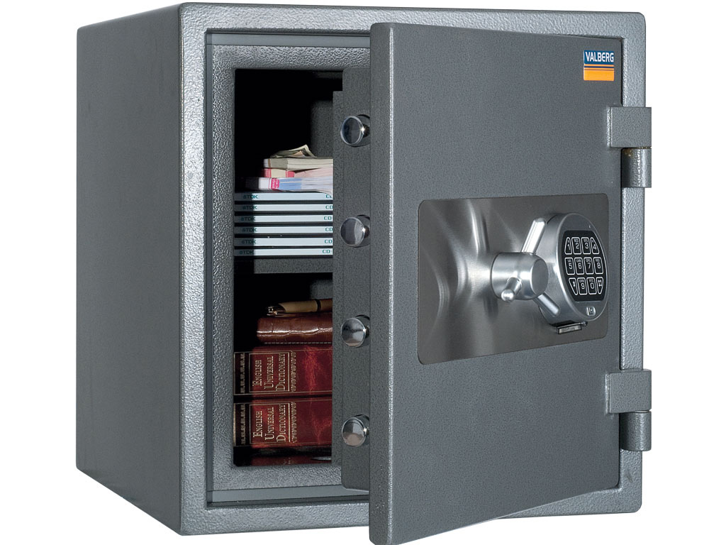 Сейф огневзломостойкий (490*480*455мм.) электронный кодовый замок, 1 полка, 2 клас, Gardian 46 EL, г Valberg - фото 2