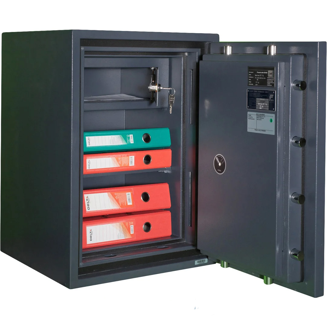 Сейф вогнезламостійкий (670*480*445мм.) мех/код. замок, 1 полиця, кас/відділ 2 клас, Gardian 67T.СL, Valberg - фото 2