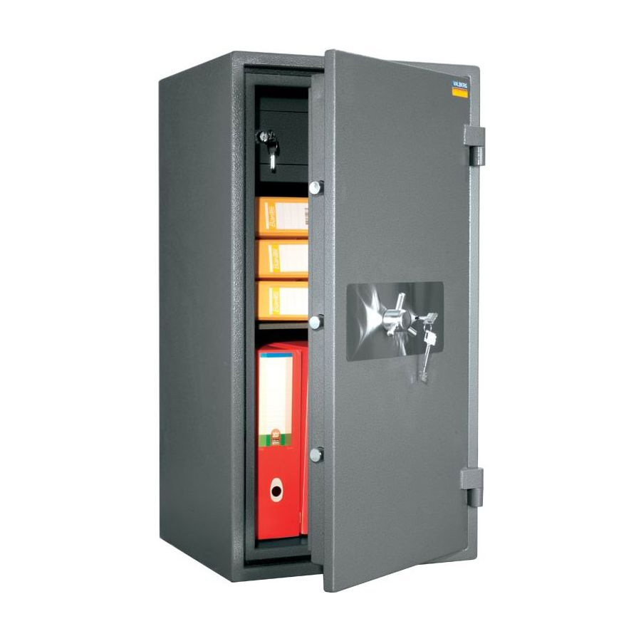 Сейф огневзломостойкий (980*545*455мм.) ключевой замок, 1 полка, кас/ячейка, 2 клас, Gardian 95 T, г Valberg - фото 1