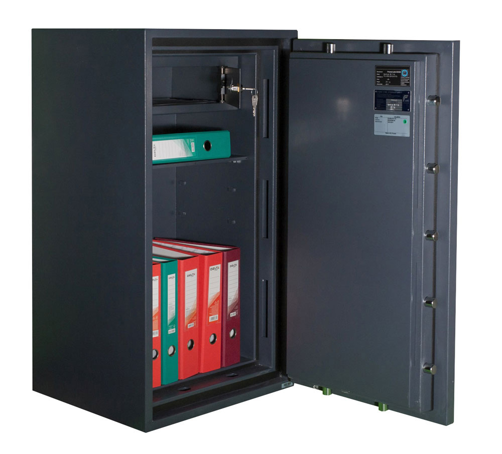 Сейф огневзломостойкий (980*545*455мм.) элек/код. замок, 1 полка, кас/ячейка, 2 класс Gardian 95T.EL Valberg - фото 2