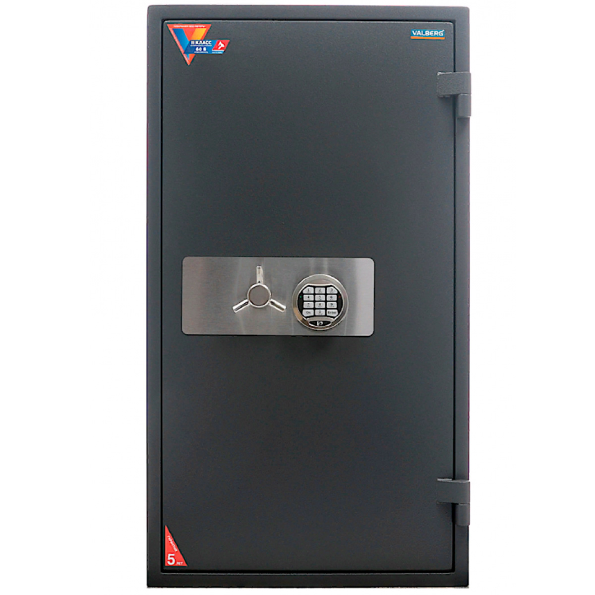 Сейф огневзломостойкий (980*545*455мм.) элек/код. замок, 1 полка, кас/ячейка, 2 класс Gardian 95T.EL Valberg - фото 3