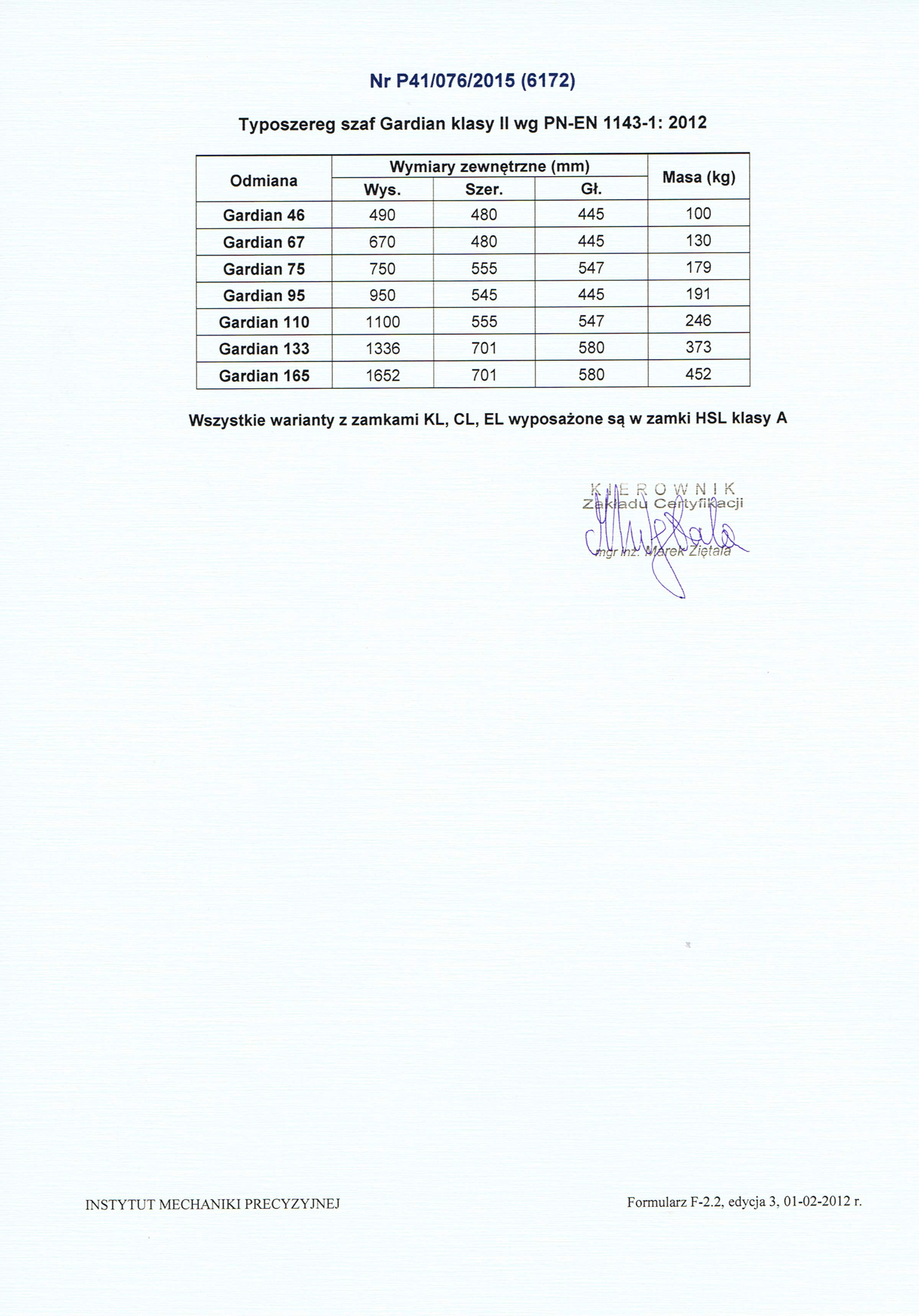 Сейф огневзломостойкий (1652*701*580мм.) элек/код замок, 3 полки, кас/ячейка, 2 класс Gardian165T.EL Valberg - фото 6