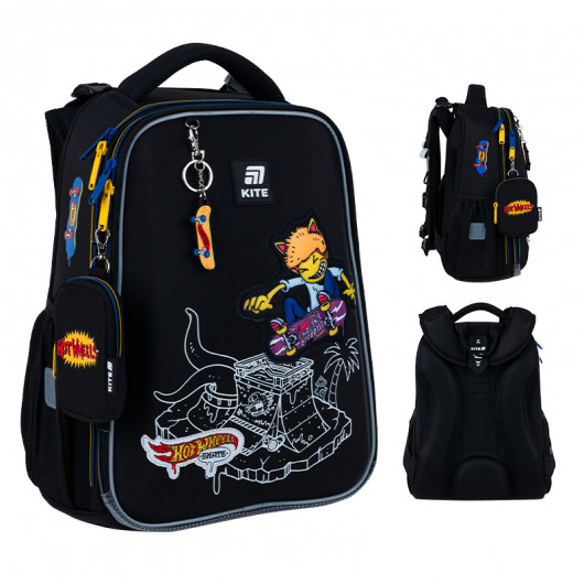 Рюкзак Kite Education каркасный 531 «Hot Wheels» Kite - фото 19