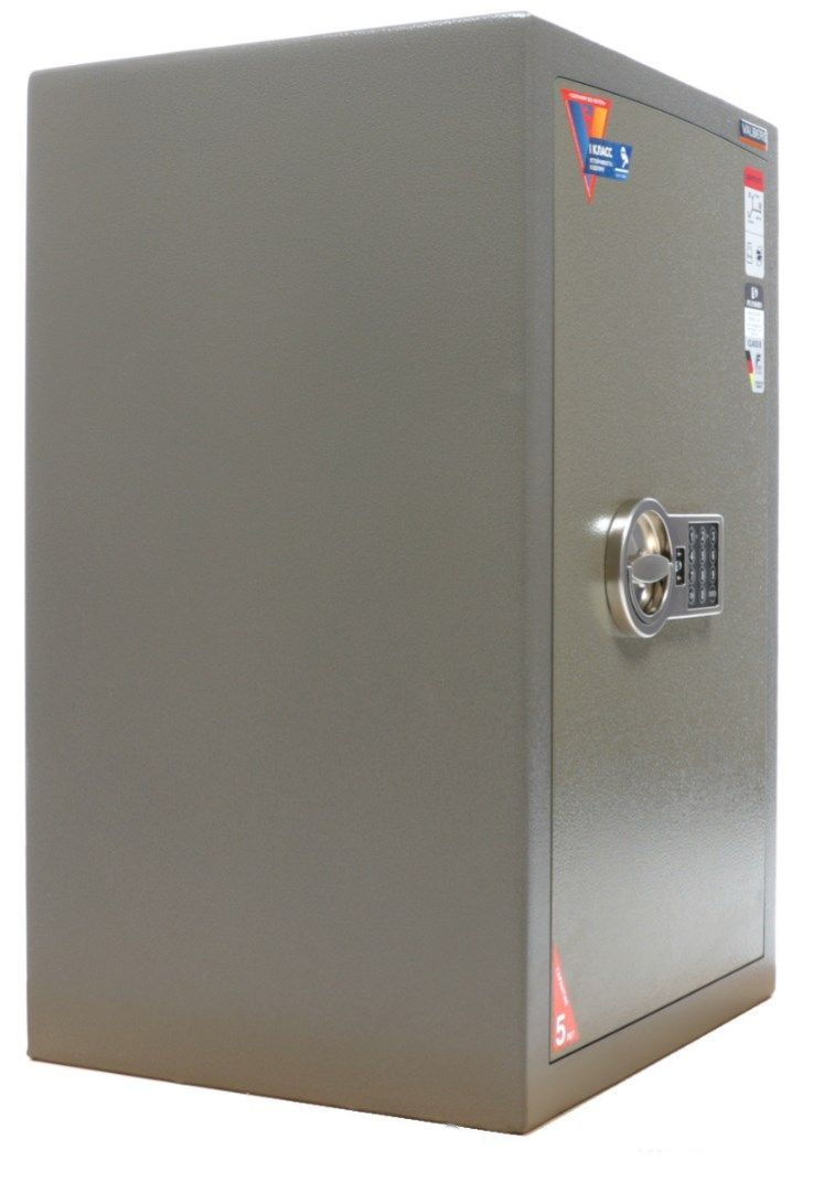Сейф взломостойкий (670*444*380мм.) элек/код.  замок, 1 полка, кас/ячейка, 1 класс, ASК-67T EL, кори Valberg - фото 1