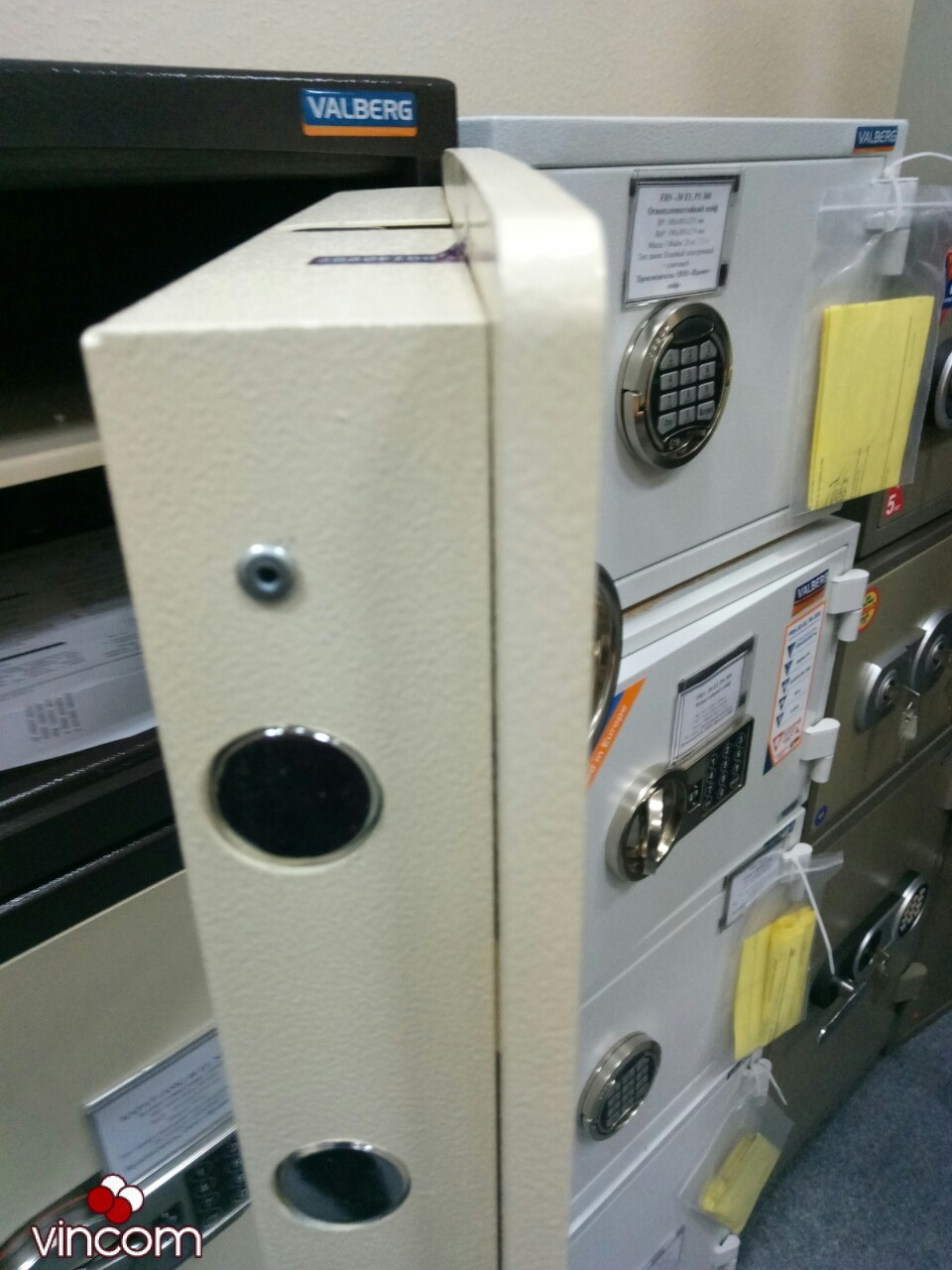 Сейф взломостойкий (460*440*380мм.) электонный кодовый замок, 1 полка, 1 класс, ASК-46 EL new, темно Valberg - фото 2