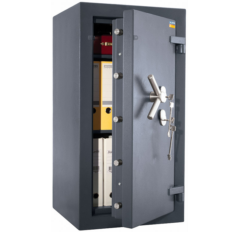 Сейф зламостійкий (990*510*510мм.), два ключових замка, 2 полиці, 5 клас,  Алмаз 99 KL, графіт Valberg - фото 1