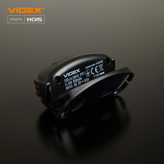 Фонарь светодиодный налобный VIDEX VLF-H015, 330Lm., 5000K., встроенный аккумулятор VIDEX - фото 11