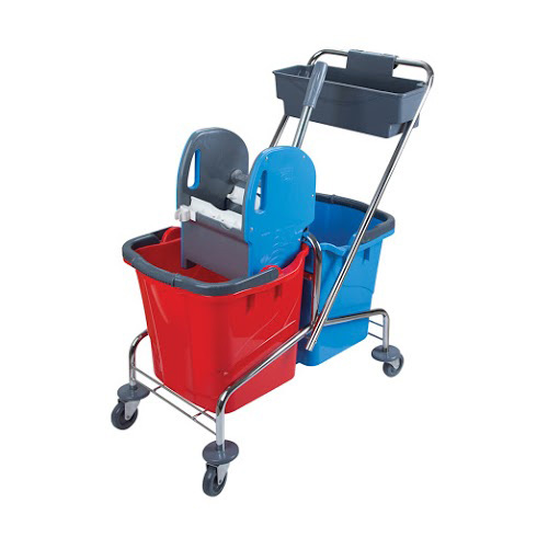 Візок для прибирання 2 відра, 25л.+25л., метал Uctem - фото 2