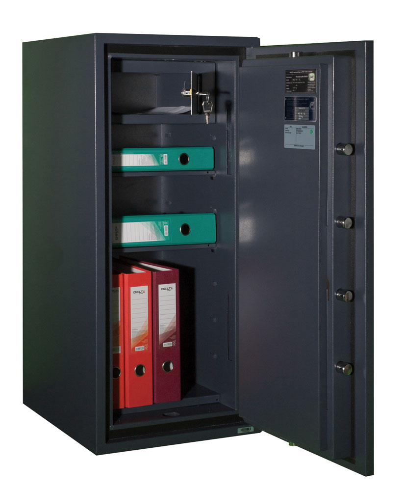 Сейф огневзломостойкий (950*440*440мм.) элек/код.  замок, 2 полки, 1 клас, кас/ячейка,  ASG 95T EL,  Valberg - фото 1